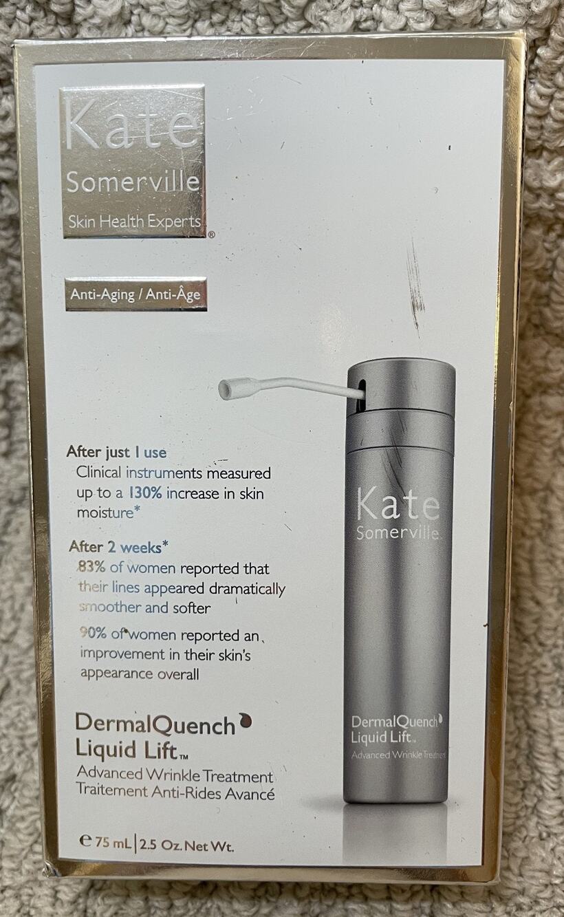 Kate Somerville DermalQuench Liquid Life Full Size NIB New Anti-Aging Wrinkle
